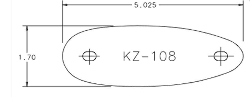 Prefit KZ-108 Recoil Pad