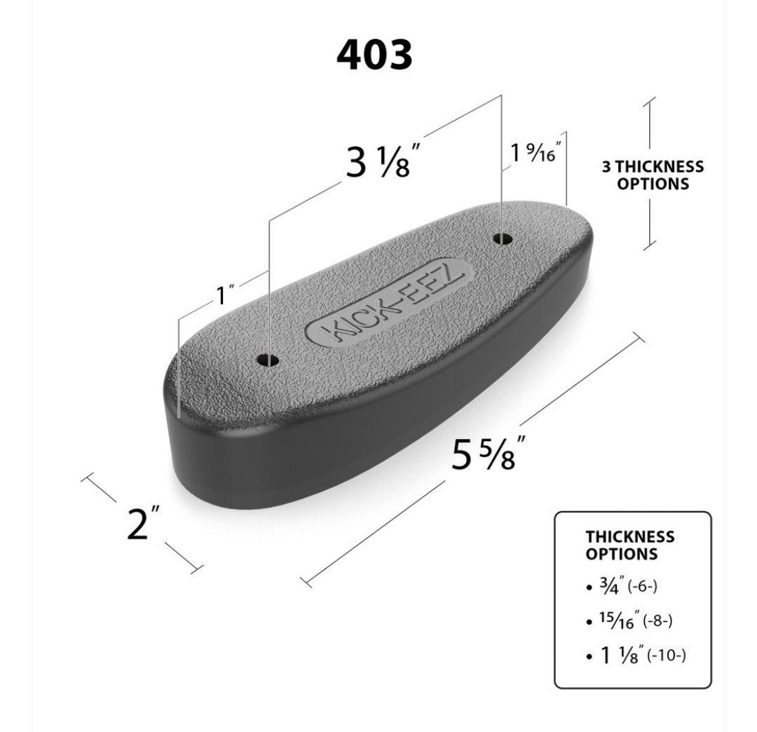 Modified Trap Recoil Pad